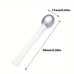 1pc Eye Roller Massage Stick Eye Cream Applicator Cosmetic Spatula Anti Wrinkle Facial Spoon Gold Alloy Face Thin Skin Care Tool