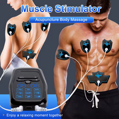 Physiotherapy Tens Muscle Stimulator Electric Ems Acupuncture Body Massage Digital Therapy Slimming Machine Electro Stimulator