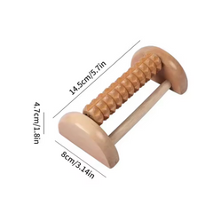 Wooden Massager Body Back Wooden Foot Roller, Foot Massager for Plantar Fasciitis, Stress Relief, Relaxation