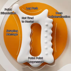 Ergonomic Versatile Handheld Gua Sha Board for Face & Body - Non-Ceramic, Gua Sha Massage Tool, Relaxation and Beauty Massager